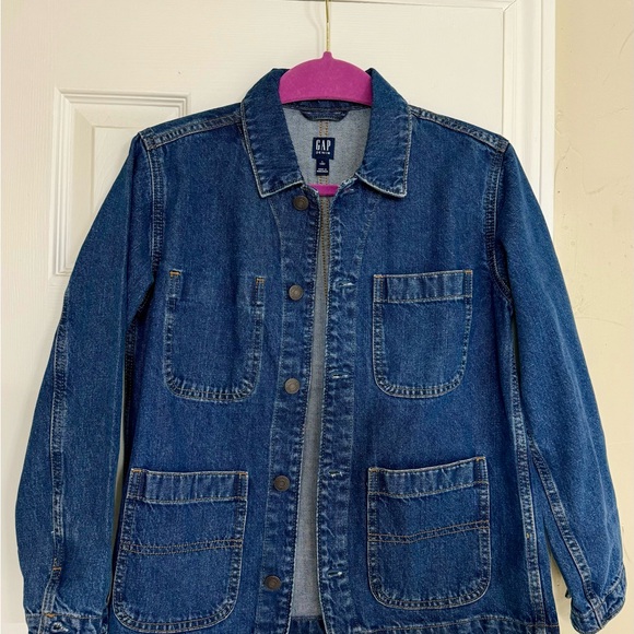 GAP Blue Denim Jacket - Picture 2 of 8